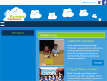 Tablet Screenshot of domoweprzedszkole.edu.pl